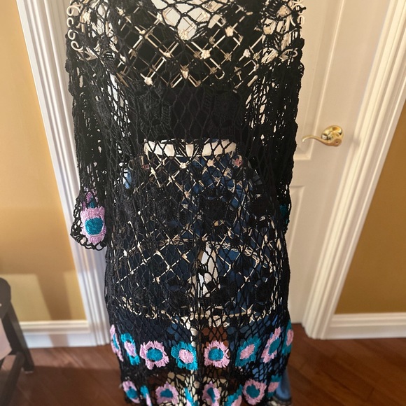 crocheted jacket from DEE DEE collection medium or large size - Picture 5 of 16